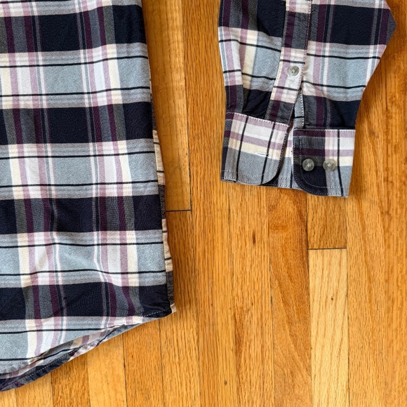 Wrangler x PBR (Professional Bull Riders) Plaid Western Shirt - Picture 7 of 10